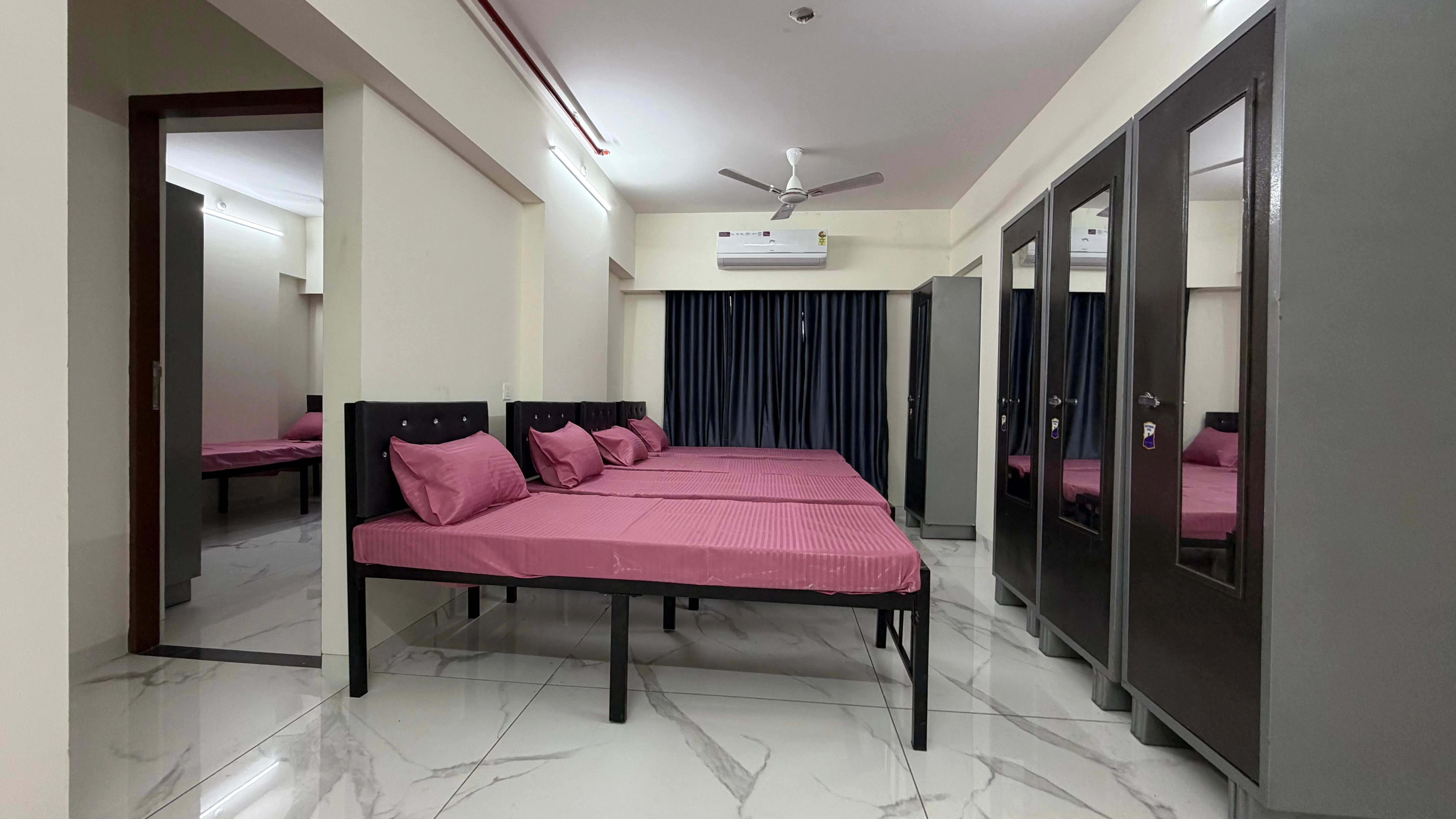 Furnished PG accommodation in BKC operated by Meridian Stays