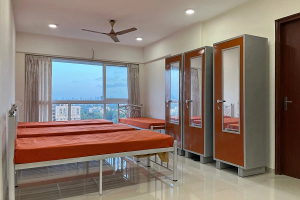 single pg in jb nagar, girls pg in jb nagar, pg in jb nagar with food