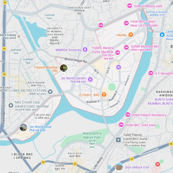 Meridian Stays PG accommodation in BKC
